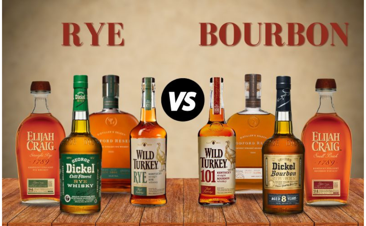 Rye Whiskey vs. Bourbon